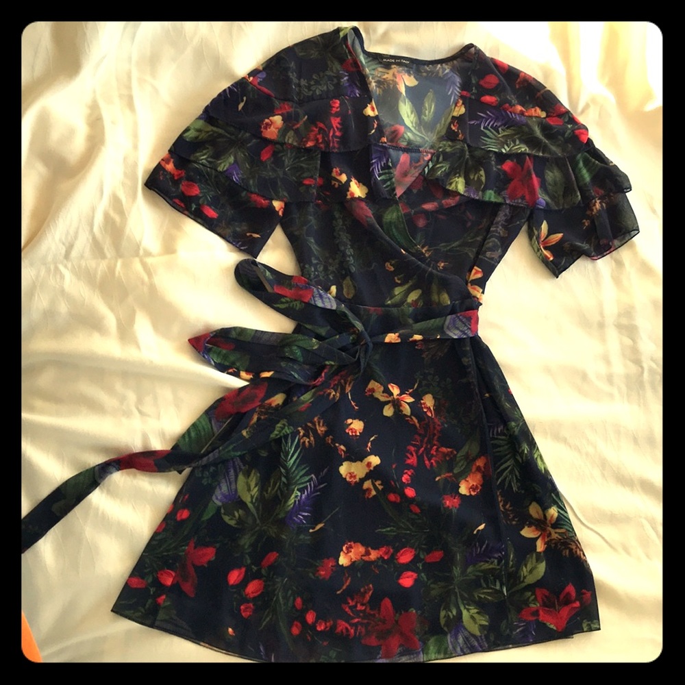 Wrap around dress